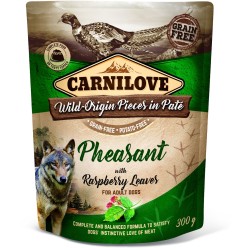 CARNILOVE DOG Pouch Pheasant and Raspberry (saszetka) 12x 300g