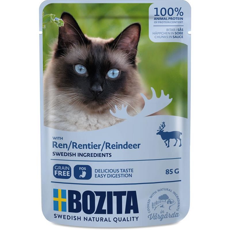 BOZITA Kawałeczki w sosie z reniferem 85g
