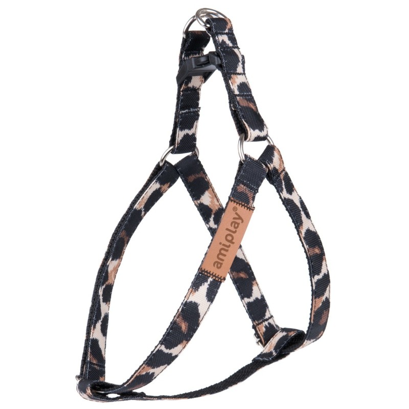 AMIPLAY Szelki regulowane Safari - Panterka M