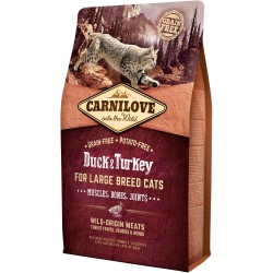 CARNILOVE CAT Grain-Free Duck and Turkey For Large Breed - Kaczka i indyk 6 kg