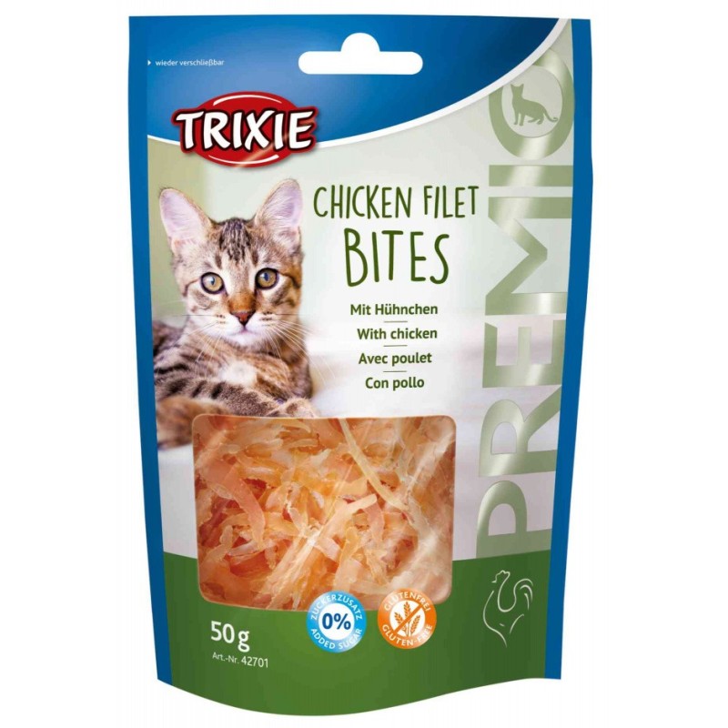 TRIXIE Premio Filety z kurczaka - przysmaki dla kota 50g