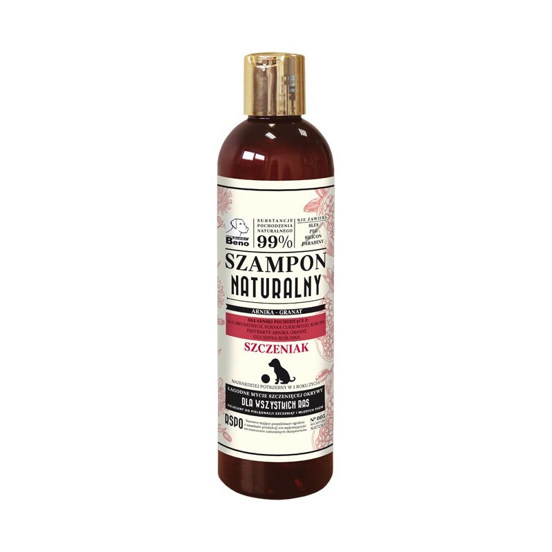 SUPER BENO Naturalny szampon dla szczeniąt 300ml