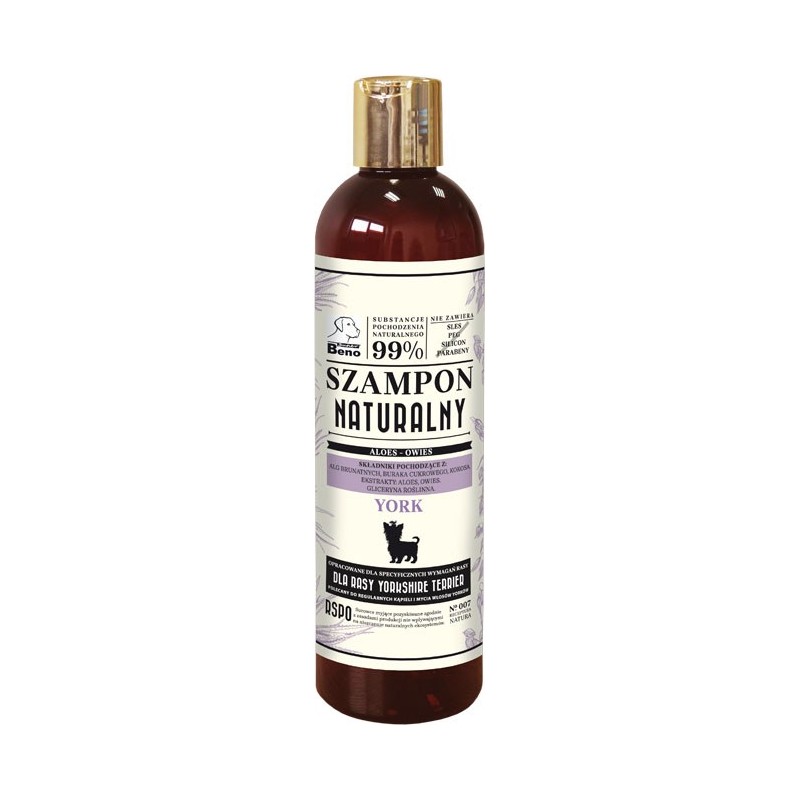 SUPER BENO Naturalny szampon - York 300ml