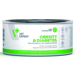 VETEXPERT 4T Vet. Diet Cat Obesity and Diabestes (puszka) 12x 100g