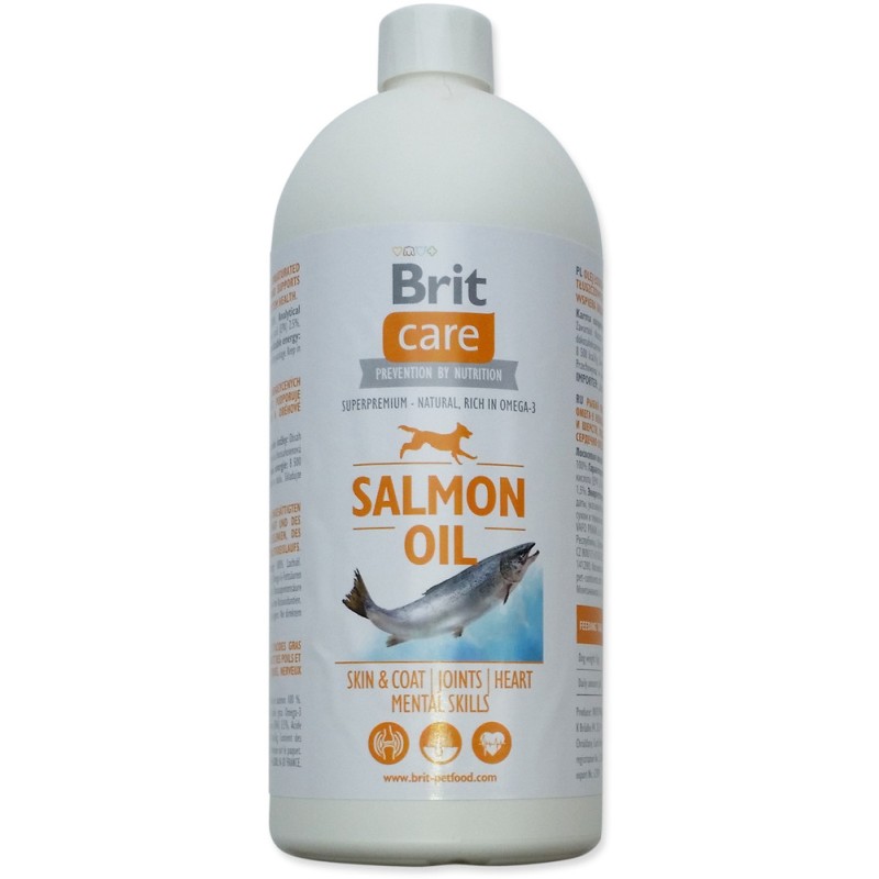 BRIT Care Salmon Oil - olej z łososia 1000 ml