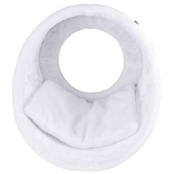 TRIXIE Legowisko pluszowe na kaloryfer Ø 38 × 34 cm biało/szare