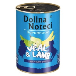 DOLINA NOTECI Superfood Cielęcina i Jagnięcina 400g