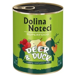 DOLINA NOTECI Superfood Jeleń i Kaczka 400g
