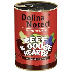 DOLINA NOTECI Superfood Wołowina i Serca Gęsi 12x 400g