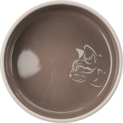 TRIXIE Miska ceramiczna dla kotów ras krótkonosych 0,3l - losowy kolor