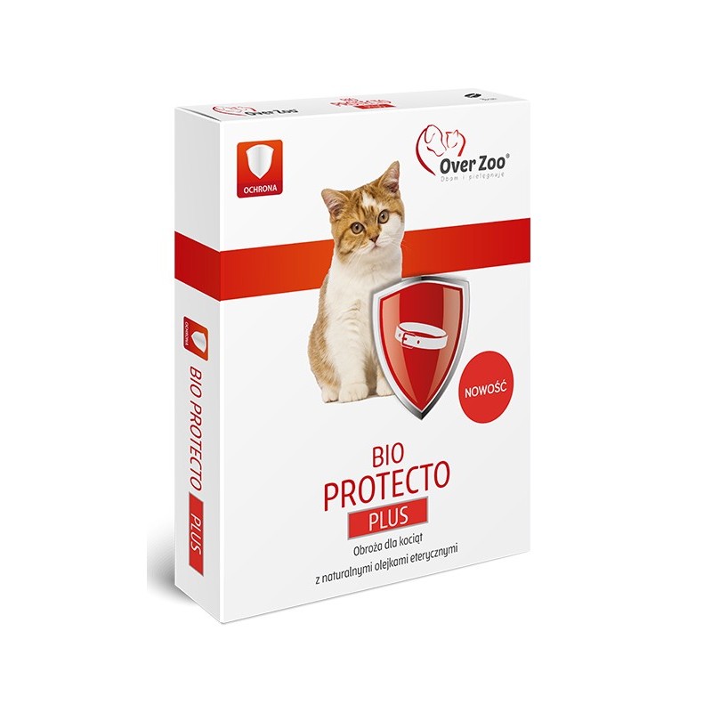 OVER ZOO Obroża Bio Protecto PLUS dla kociąt 35cm