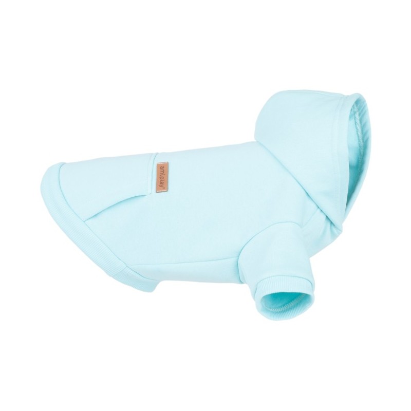 AMIPLAY Bluza z kapturem TEXAS - niebieska 35 cm