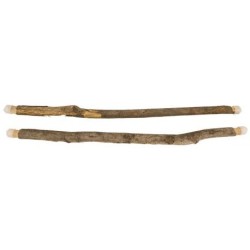 PANAMA PET Drewniane grzędy z plastikowymi końcówkami (2szt./op.) 25,5cm