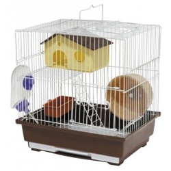 PANAMA PET Klatka dla gryzoni (30 x 23 x 31 cm) Biały / Brązowy