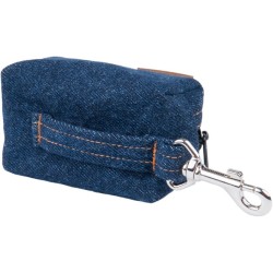 AMIPLAY Torebka na worki do odchodów Denim - Granatowa