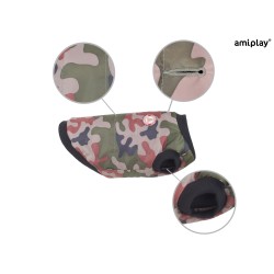 AMIPLAY Kurtka Puchowa Bronx - Moro 41 cm