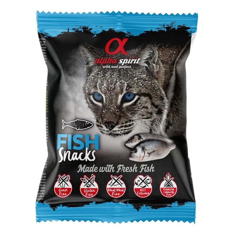 ALPHA SPIRIT Ryba - Przysmak w kostkach dla kota 50g