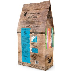 WIEJSKA ZAGRODA dla kota - Indyk z łososiem 1,6kg