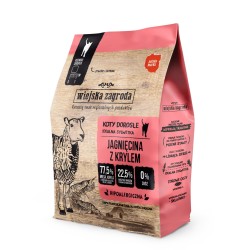 WIEJSKA ZAGRODA dla kota - Jagnięcina z krylem 10 kg