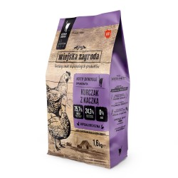 WIEJSKA ZAGRODA dla kota - Kurczak z kaczką 1,6kg