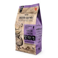 WIEJSKA ZAGRODA dla kota - Kurczak z kaczką 1,6kg