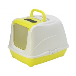 PET NOVA Cat Life Plus Toaleta dla kota 50cm - żółta