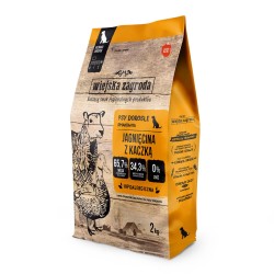 WIEJSKA ZAGRODA dla psa - Jagnięcina z kaczką 9 kg