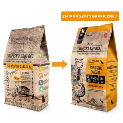WIEJSKA ZAGRODA dla psa - Jagnięcina z kaczką 2 kg
