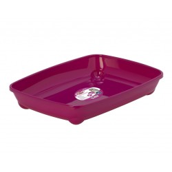 PET NOVA Cat Life Kitty Tray Small - Kuweta otwarta 37cm - różowa