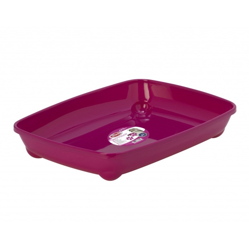 PET NOVA Cat Life Kitty Tray Small - Kuweta otwarta 37cm - różowa