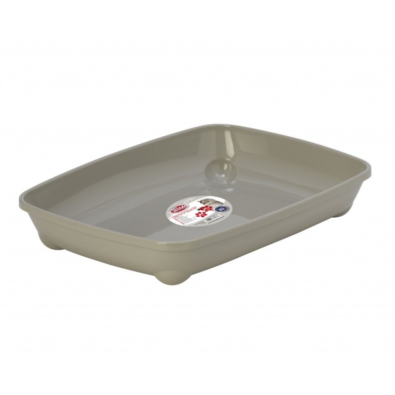 PET NOVA Cat Life Kitty Tray Small - Kuweta otwarta 37cm - szara