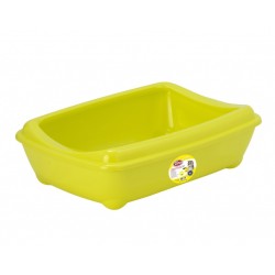 PET NOVA Cat Life Kitty Tray - Kuweta otwarta z ramką - żółta L