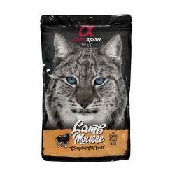 ALPHA SPIRIT Mus z jagnięciny dla kota 85g (saszetka)