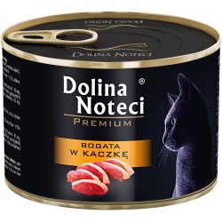 DOLINA NOTECI Premium dla kota - Bogata w kaczkę 185g 185g