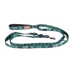 LAUREN DESIGN Color Smycz przepinana - forest 2,5cm x 145cm - 240cm