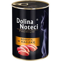 DOLINA NOTECI Premium dla kota - Bogata w kaczkę 400g 12x 400g
