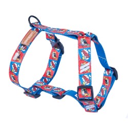 LAUREN DESIGN Color Szelki guard - comic book XL