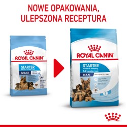 ROYAL CANIN Maxi Starter Mother & Babydog karma sucha dla suk w ciąży i okresie laktacji oraz szczeniąt ras dużych 2x 15kg