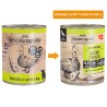 WIEJSKA ZAGRODA dla psa - Kaczka z gruszką (puszka) 400g