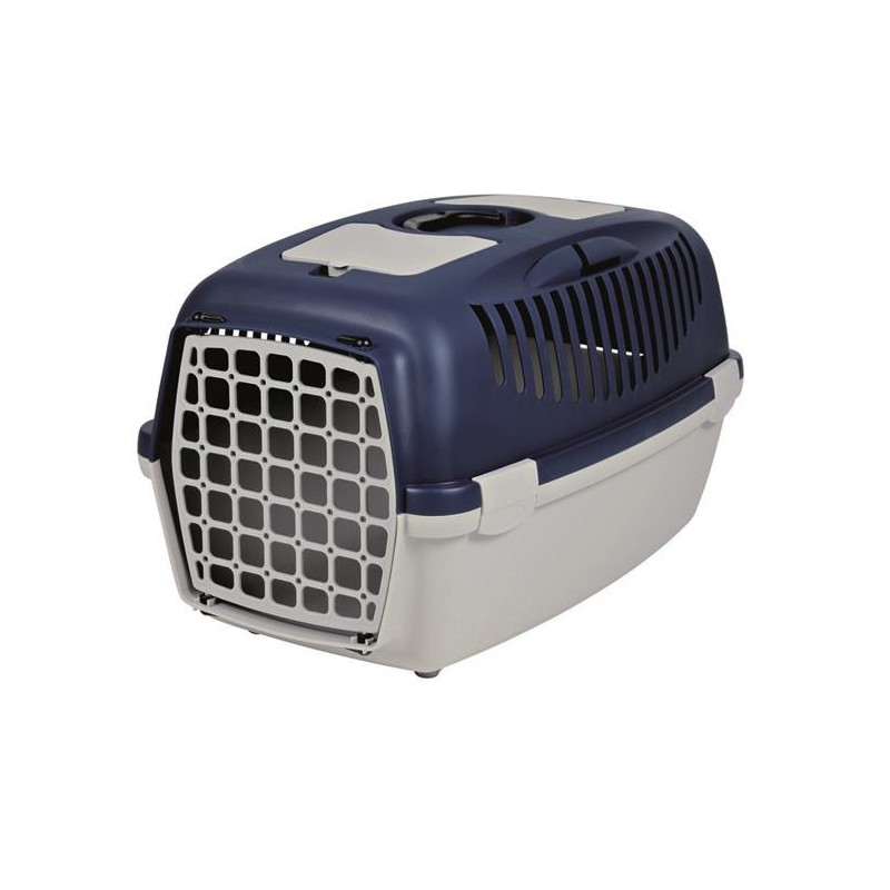 TRIXIE Boks transportowy Capri 3 (40 × 38 × 61 cm) - niebieski