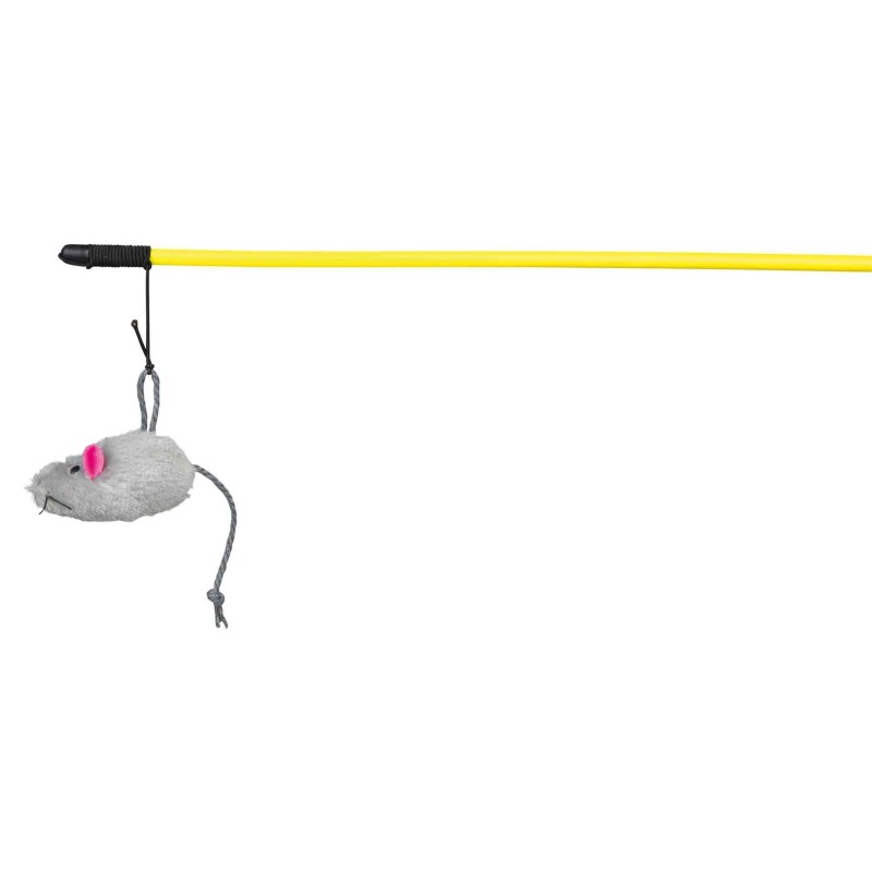 TRIXIE Wędka z myszką - różne kolory