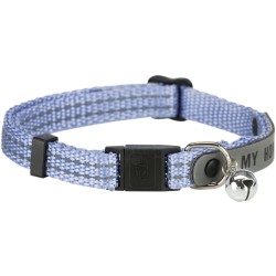 TRIXIE Obroża nylonowa dla kota z adresówką