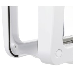 TRIXIE Dwustronne drzwi dla kota wahadłowe 4-way 20x22cm - Białe