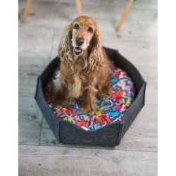 AMIPLAY Legowisko Korona Hygge 2in1 S