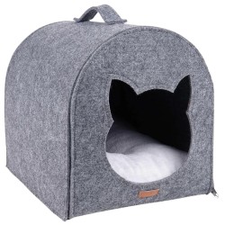 AMIPLAY Domek dla kota Quick Press 2in1 Hygge