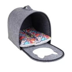 AMIPLAY Domek dla kota Quick Press 2in1 Hygge