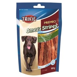 TRIXIE Premio Omega Stripes - paski z kurczaka 100 g