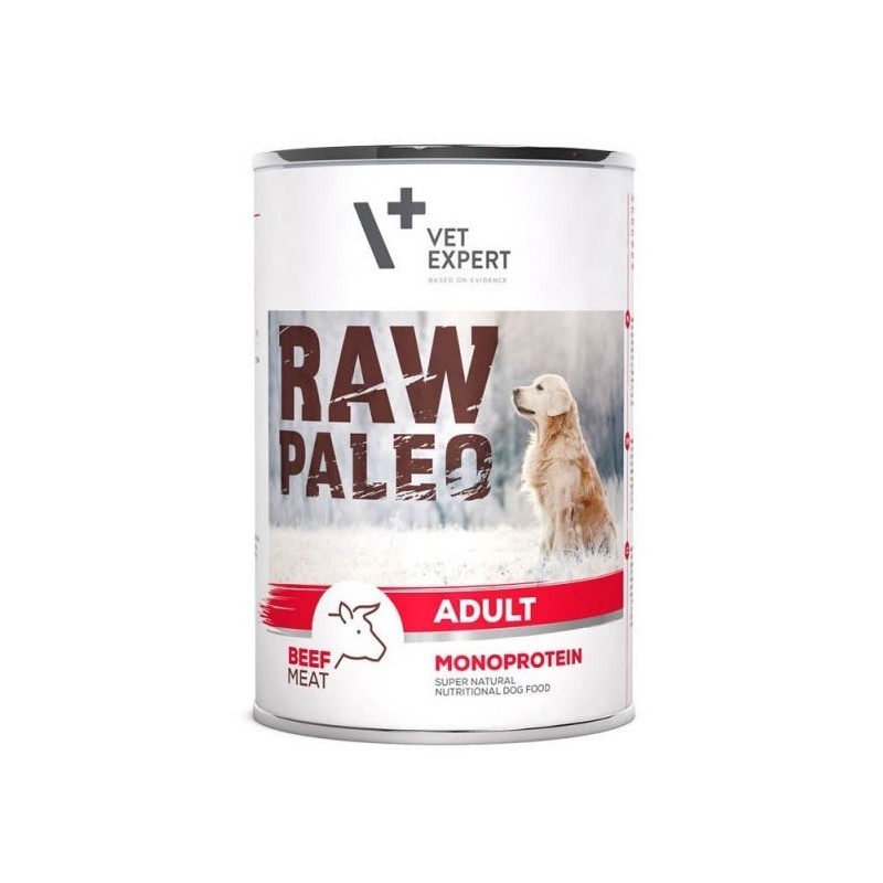 RAW PALEO Adult Beef Monoprotein 400g 6x 400g