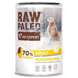 RAW PALEO Adult Turkey Monoprotein 400g 12x 400g