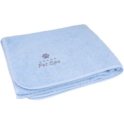 AMIPLAY Spa Ręcznik kąpielowy dla psa - Niebieski XS